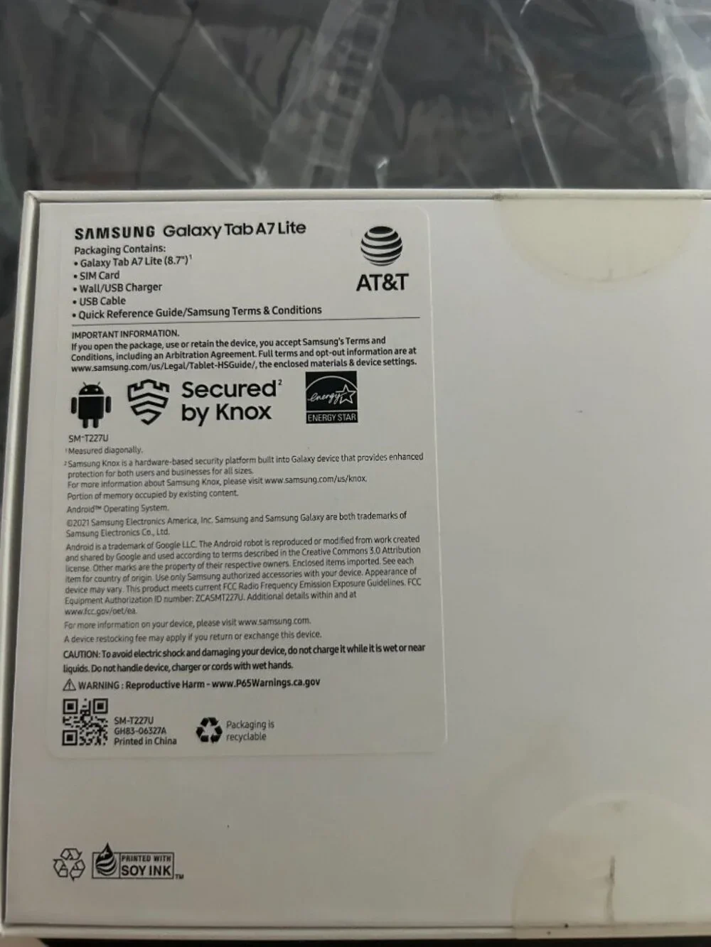 Samsung new box